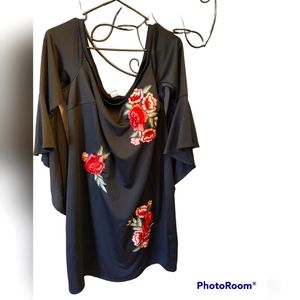 Off the shoulder dress